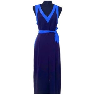 2 Tone Blue Anthropologie Pant Romper